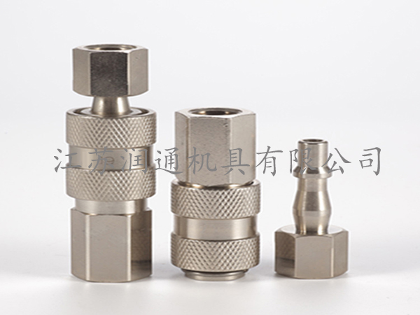 HS-19開閉式氣動快速接頭(黃銅)(056)